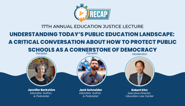 Understanding Today’s Public Education Landscape: A Critical Conversation about How to Protect Public Schools as a Cornerstone of Democracy